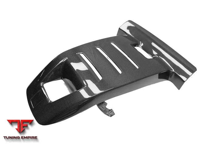 FERRARI PUROSANGUE FUV TYPE F175 OEM STYLE DRY CARBON FIBER INNER CENTER ENGINE COVER BSD