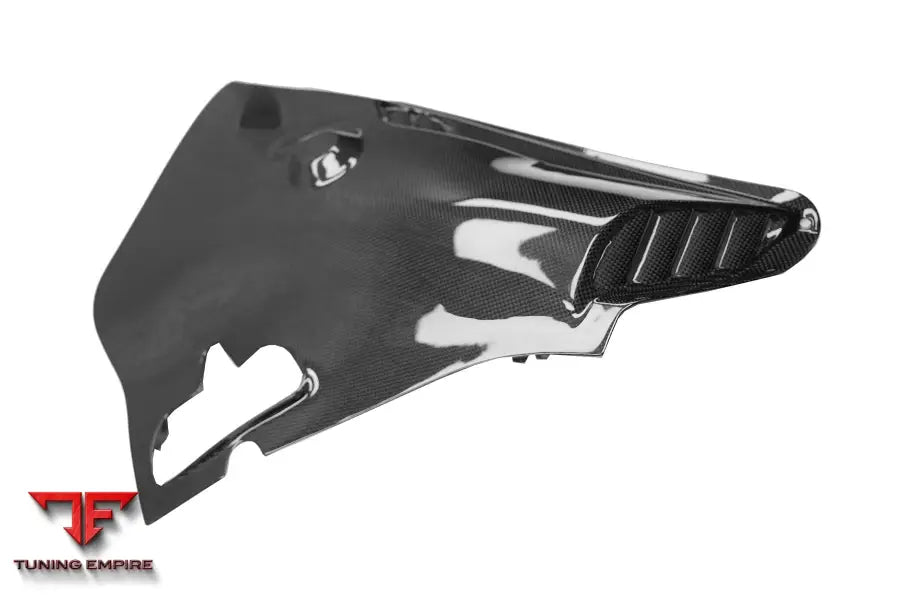 FERRARI PUROSANGUE FUV TYPE F175 OEM STYLE DRY CARBON FIBER INNER ENGINE COVER (2PCS) BSD