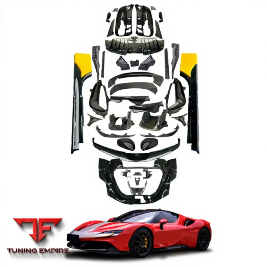 FERRARI SF90 CARBON FIBER PARTS