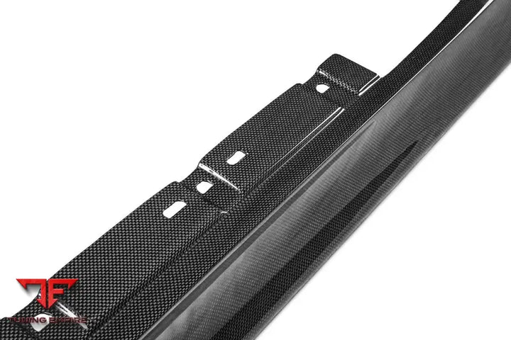 FERRARI SF90 STRADALE OE STYLE AUTOCLAVE CARBON FIBER SIDE SKIRTS BSD