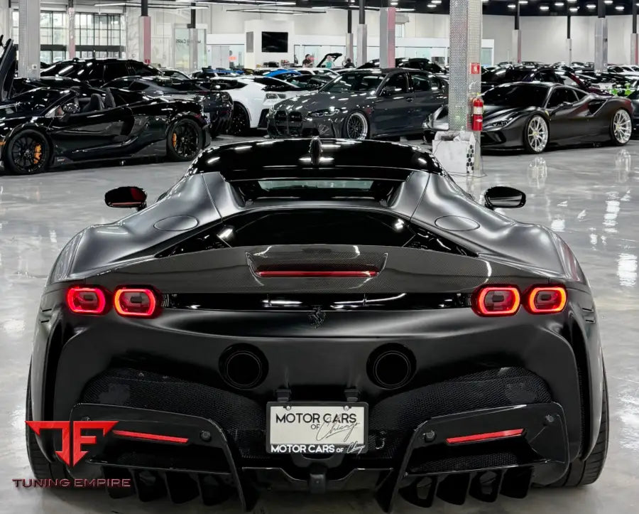 FERRARI SF90 FORGED WHEELS AND CARBON KIT