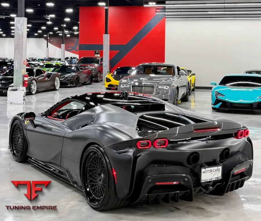 FERRARI SF90 FORGED WHEELS AND CARBON KIT