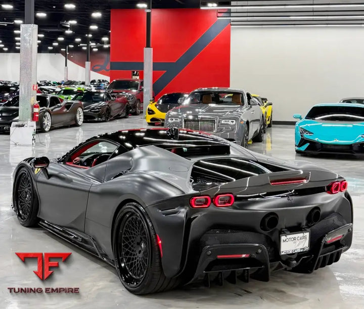 FERRARI SF90 FORGED WHEELS AND CARBON KIT