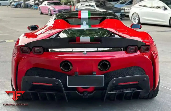 FERRARI SF90 REAR SPOILER COVERS