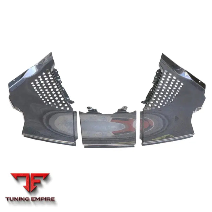 FERRARI SF90 SPIDER CARBON FIBER REAR TRUNK GRILL ENGINE COVER ENGINE HEAT RADIATION GRID