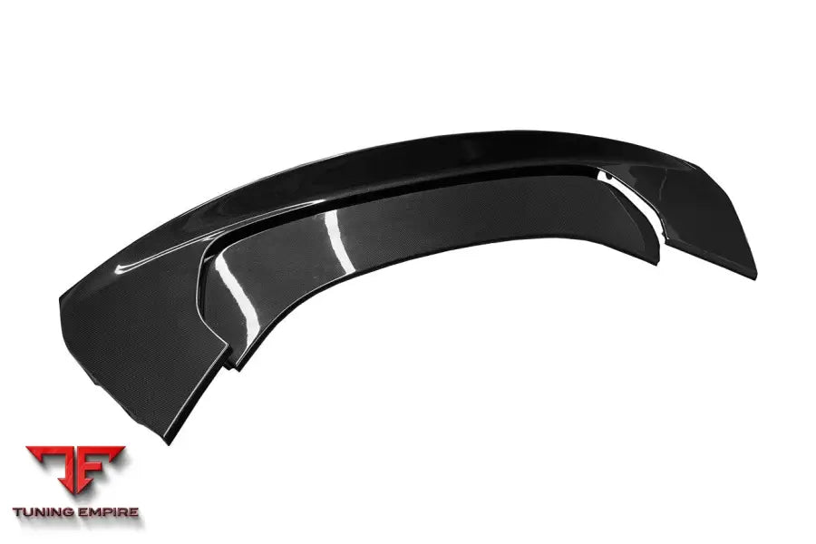 FERRARI SF90 STRADALE ASSETTO FIORANO STYLE AUTOCLAVE CARBON FIBER TRUNK SPOILER BSD