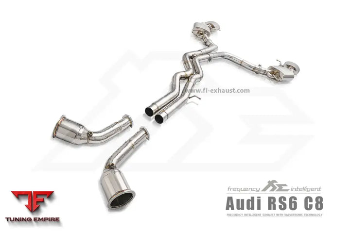 FI EXHAUST AUDI C8 RS6 AVANT OPF/NON-OPF EXHAUST SYSTEM