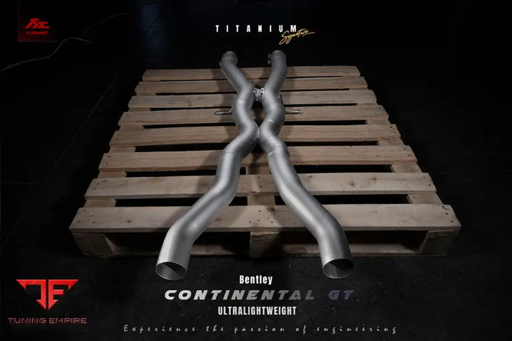 FI EXHAUST BENTLEY CONTINENTAL GT TITANIUM EXHAUST SYSTEM