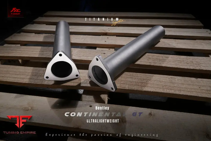 FI EXHAUST BENTLEY CONTINENTAL GT TITANIUM EXHAUST SYSTEM