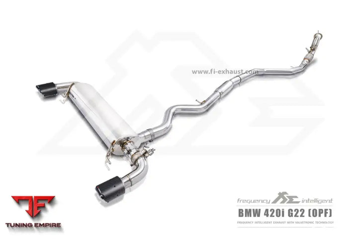 FI EXHAUST BMW G22/G23 420I B48 OPF / NON-OPF EXHAUST SYSTEM