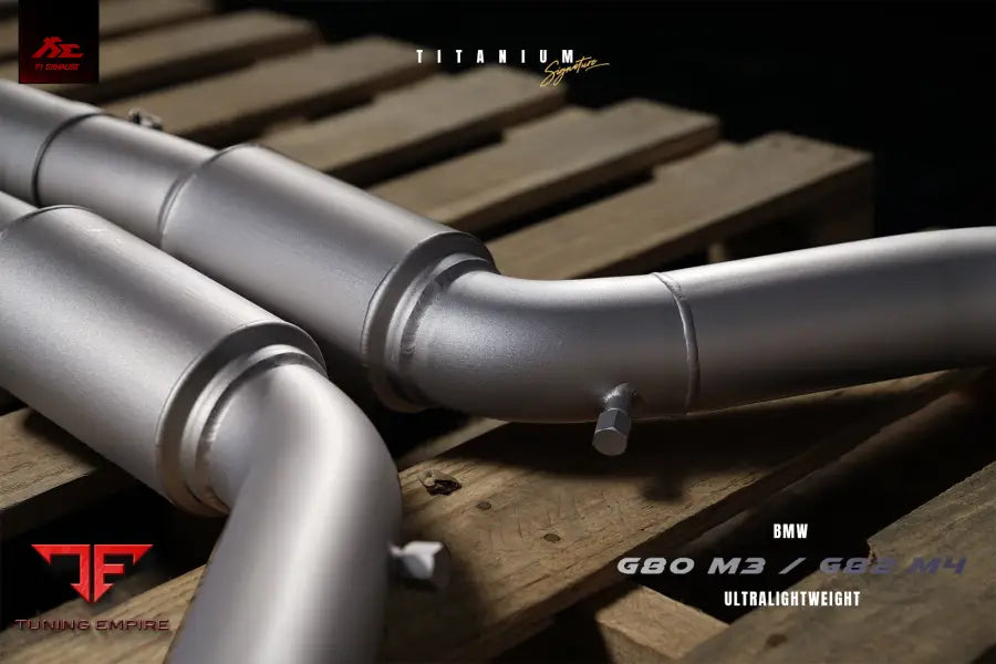 FI EXHAUST BMW G80 M3 EXHAUST(COMPETITION TITANIUM) OPF / NON-OPF EXHAUST SYSTEM