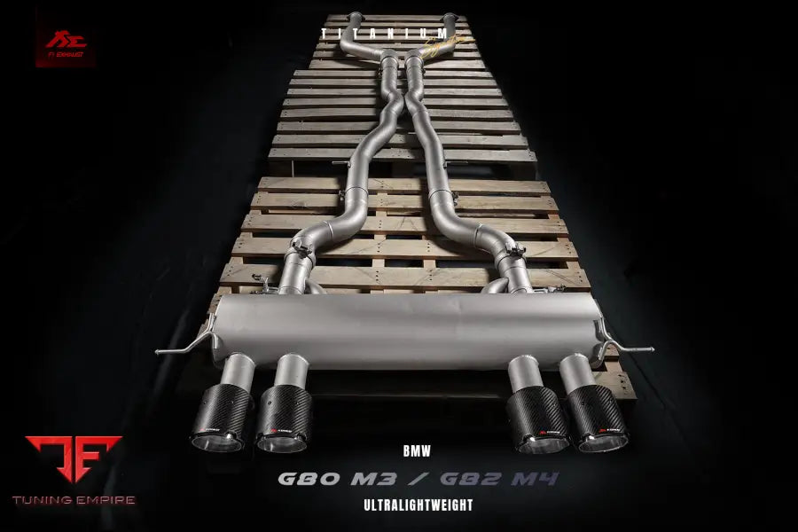 FI EXHAUST BMW G80 M3 EXHAUST(COMPETITION TITANIUM) OPF / NON-OPF EXHAUST SYSTEM