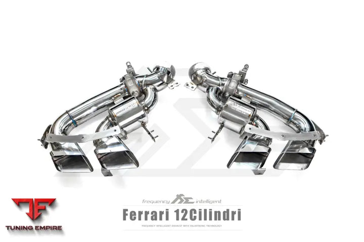Ferrari 12Cilindri Fi Exhaust fitted