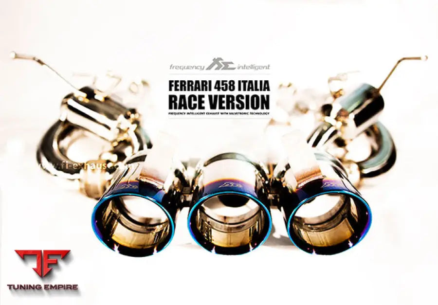 FI EXHAUST FERRARI 458 ITALIA / SPIDER RACE VERSION EXHAUST SYSTEM