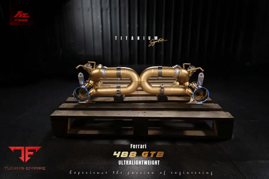 FI EXHAUST FERRARI 488 GTB / SPIDER TITANIUM EXHAUST SYSTEM