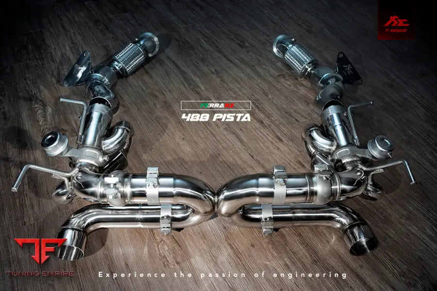 FI EXHAUST FERRARI 488 PISTA EXHAUST SYSTEM