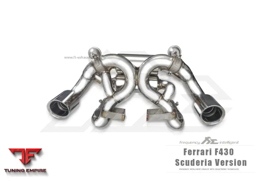 FI EXHAUST FERRARI F430 COUPE / SPIDER SCUDERIA BUMPER CONVERSION EXHAUST SYSTEM