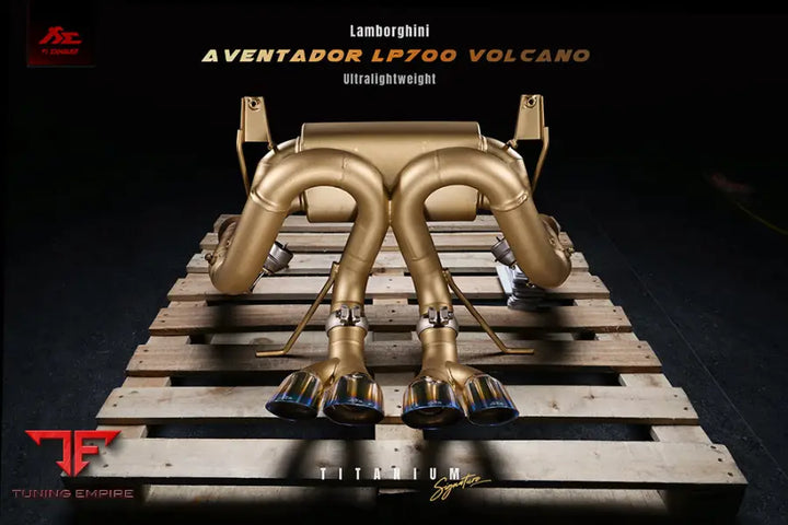 FI EXHAUST LAMBORGHINI AVENTADOR LP700-4 VOLCANO FIRETADOR VERSION TITANIUM EXHAUST SYSTEM