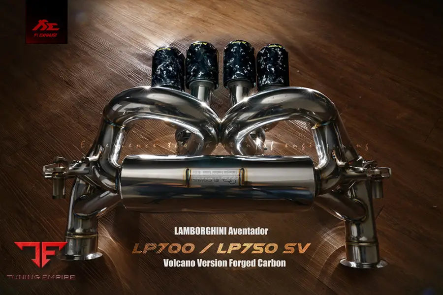 FI EXHAUST LAMBORGHINI AVENTADOR LP750-4 SV VOLCANO FIRETADOR VERSION EXHAUST SYSTEM