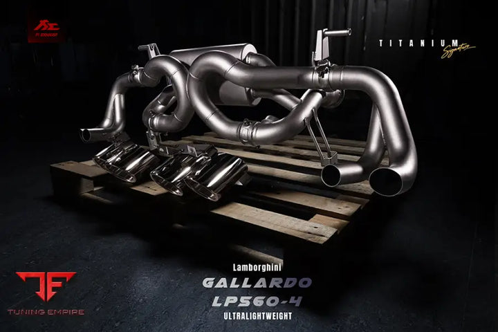 FI EXHAUST LAMBORGHINI GALLARDO LP560-4 TITANIUM EXHAUST SYSTEM