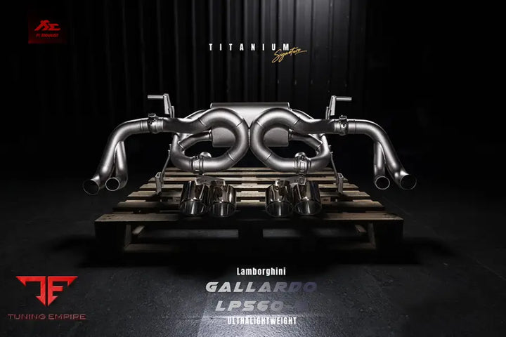 FI EXHAUST LAMBORGHINI GALLARDO LP560-4 TITANIUM EXHAUST SYSTEM