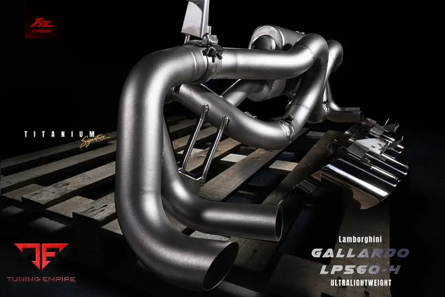 FI EXHAUST LAMBORGHINI GALLARDO LP560-4 TITANIUM EXHAUST SYSTEM