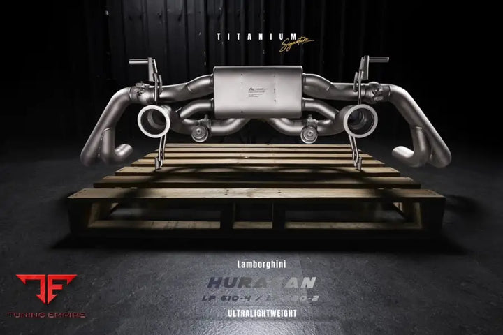 FI EXHAUST LAMBORGHINI HURACAN LP580-2 TITANIUM EXHAUST SYSTEM