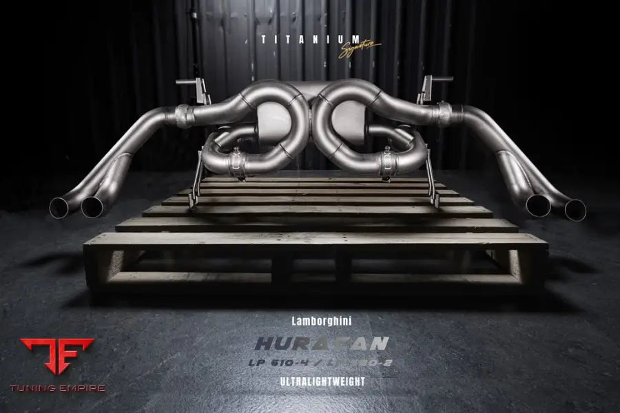 FI EXHAUST LAMBORGHINI HURACAN LP580-2 TITANIUM EXHAUST SYSTEM