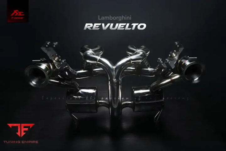 FI EXHAUST LAMBORGHINI REVUELTO VALVETRONIC EXHAUST CEL-FREE PACKAGE ULTRA EDITION VALVETRONIC EXHAUST SYSTEM