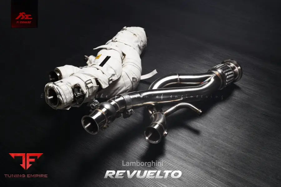 FI EXHAUST LAMBORGHINI REVUELTO VALVETRONIC EXHAUST CEL-FREE PACKAGE ULTRA EDITION VALVETRONIC EXHAUST SYSTEM