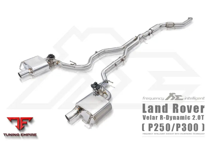FI EXHAUST LAND ROVER VELAR R-DYNAMIC P300 EXHAUST SYSTEM