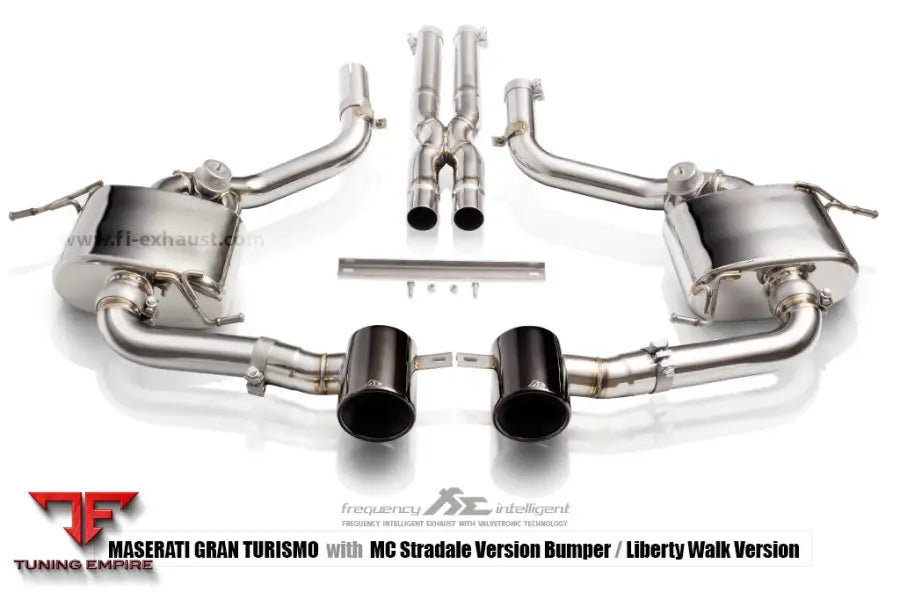 FI EXHAUST MASERATI GRANTURISMO S MC BUMPER EXHAUST SYSTEM