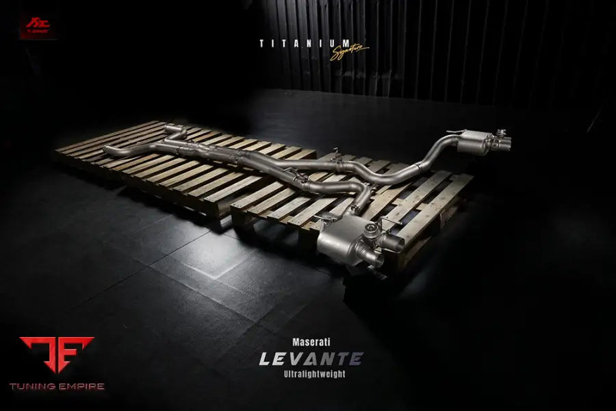 FI EXHAUST MASERATI LEVANTE / S TITANIUM EXHAUST SYSTEM