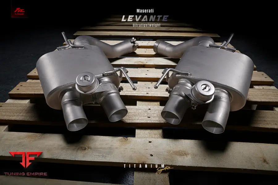 FI EXHAUST MASERATI LEVANTE / S TITANIUM EXHAUST SYSTEM