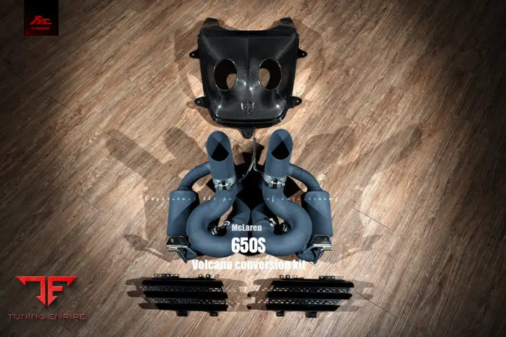 FI EXHAUST MCLAREN 650S COUPE / SPIDER VOLCANO CONVERSION KIT EXHAUST SYSTEM