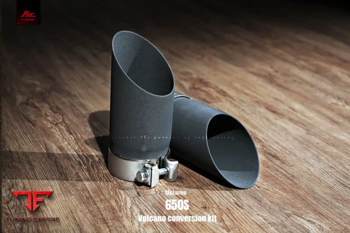 FI EXHAUST MCLAREN 650S COUPE / SPIDER VOLCANO CONVERSION KIT EXHAUST SYSTEM