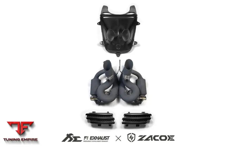 FI EXHAUST MCLAREN MP4-12C COUPE / SPIDER VOLCANO CONVERSION KIT EXHAUST SYSTEM