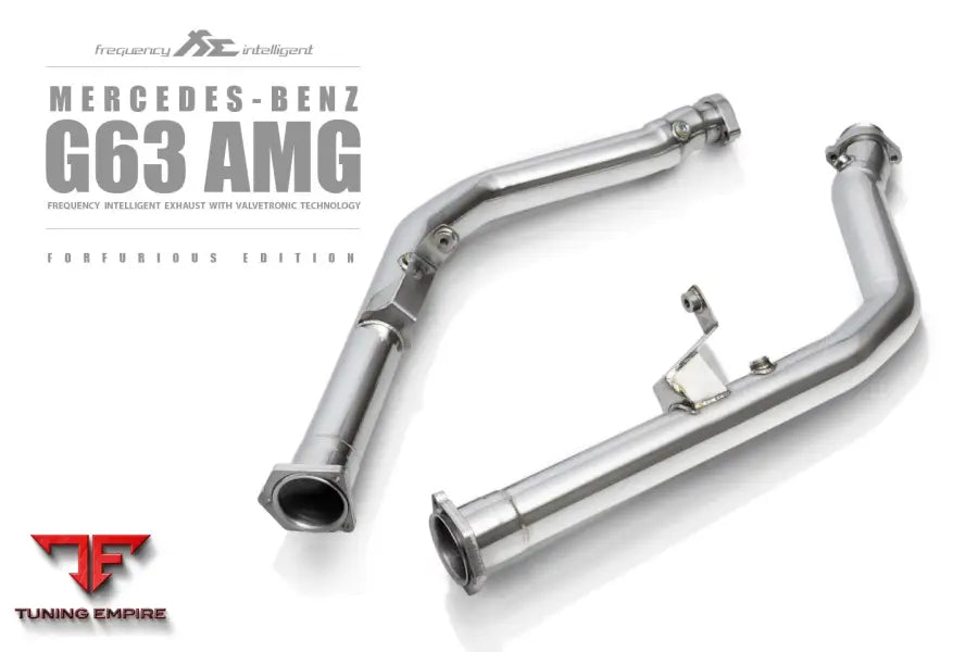 FI EXHAUST MERCEDES-BENZ AMG W463 AMG G63 EXHAUST ULTIMATE DOUBLE QUAD TIPS EXHAUST SYSTEM