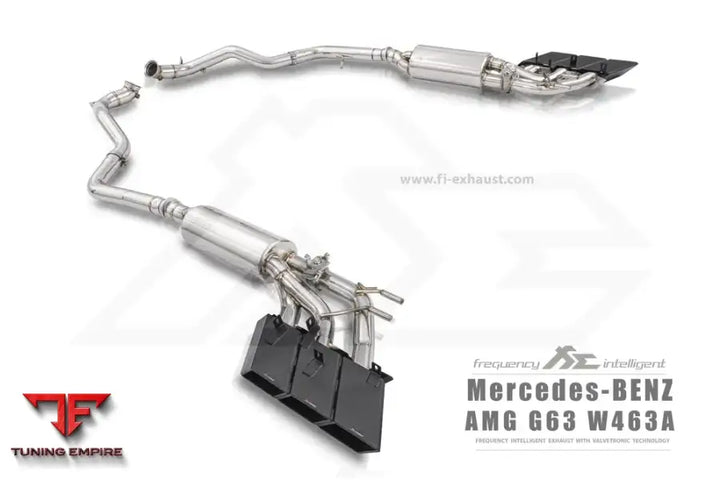 FI EXHAUST MERCEDES-BENZ AMG W463A G63 EXHAUST ULTRA EDITION OPF / NON-OPF EXHAUST SYSTEM