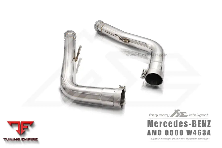 FI EXHAUST MERCEDES-BENZ W463A G500 EXHAUST QUAD TIPS EXHAUST SYSTEM