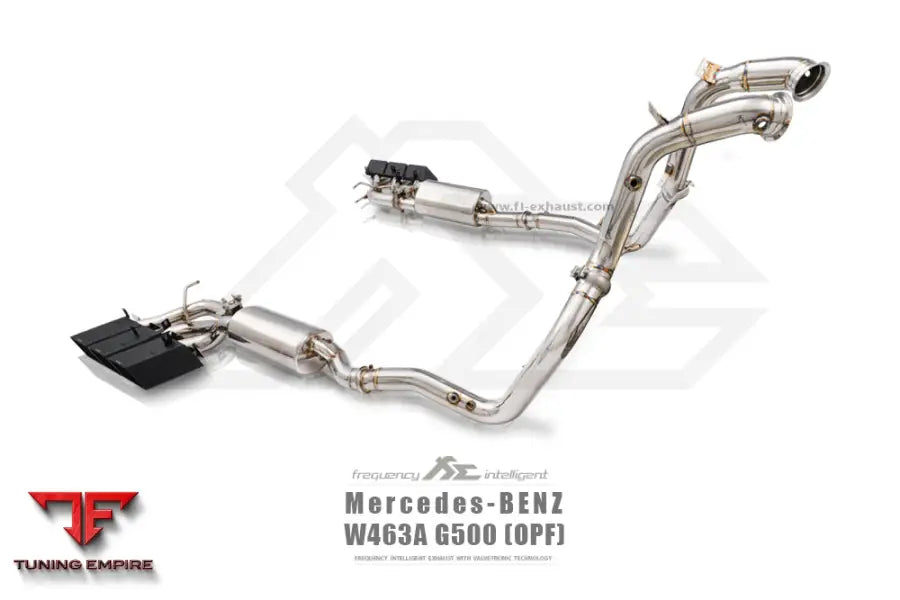 FI EXHAUST MERCEDES-BENZ W463A G500 EXHAUST ULTRA EDITION OPF / NON-OPF EXHAUST SYSTEM