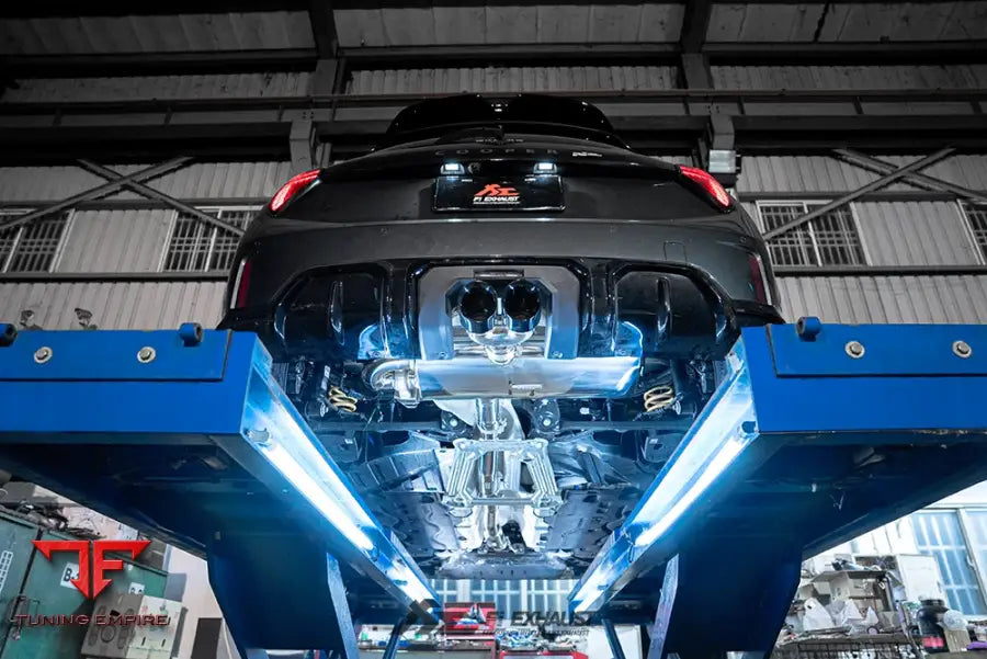 MINI F66 JCW Fi Exhaust dual tip version