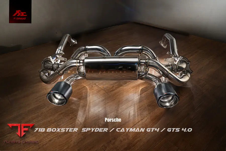 FI EXHAUST PORSCHE 718 BOXSTER / CAYMAN GTS 4.0 EXHAUST OPF EXHAUST SYSTEM