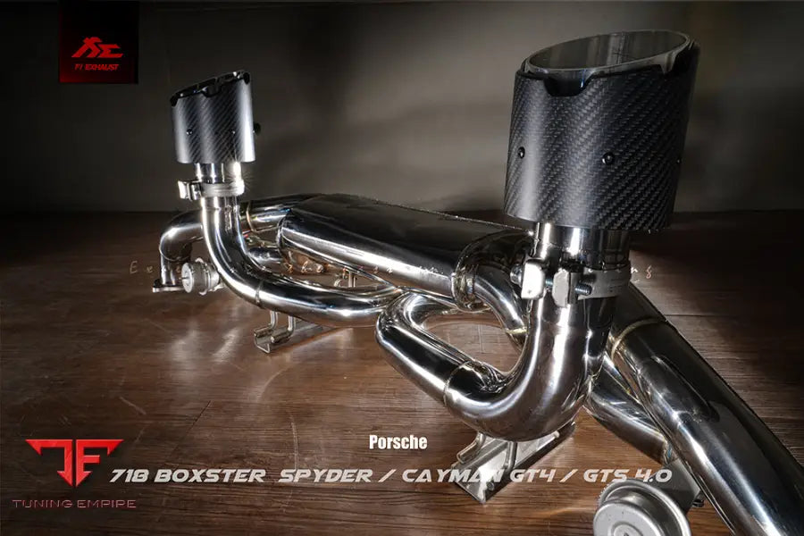 FI EXHAUST PORSCHE 718 BOXSTER / CAYMAN GTS 4.0 EXHAUST OPF EXHAUST SYSTEM