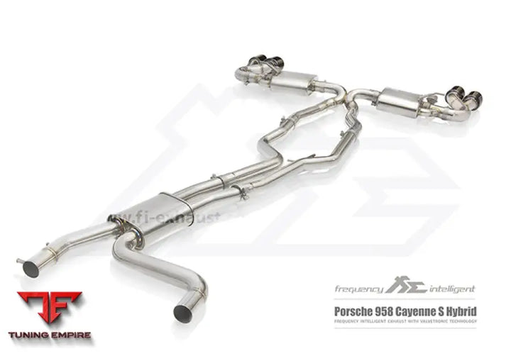 FI EXHAUST PORSCHE 958.1 CAYENNE S HYBRID EXHAUST SYSTEM