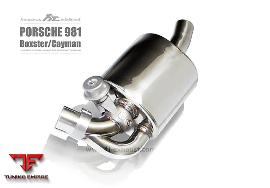 FI EXHAUST PORSCHE 981 BOXSTER / CAYMAN EXHAUST SYSTEM