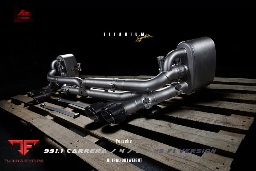 FI EXHAUST PORSCHE 991.1 CARRERA / 4 / S / 4S F1 VERSION TITANIUM EXHAUST SYSTEM