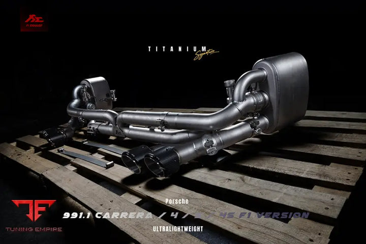 FI EXHAUST PORSCHE 991.1 CARRERA / 4 / S / 4S F1 VERSION TITANIUM EXHAUST SYSTEM