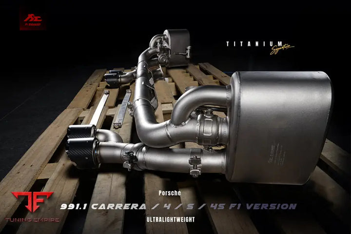FI EXHAUST PORSCHE 991.1 CARRERA / 4 / S / 4S F1 VERSION TITANIUM EXHAUST SYSTEM