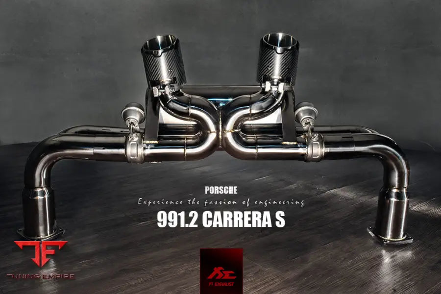 FI EXHAUST PORSCHE 991.2 CARRERA / 4 / S / 4S SPORT BUMPER VERSION EXHAUST SYSTEM